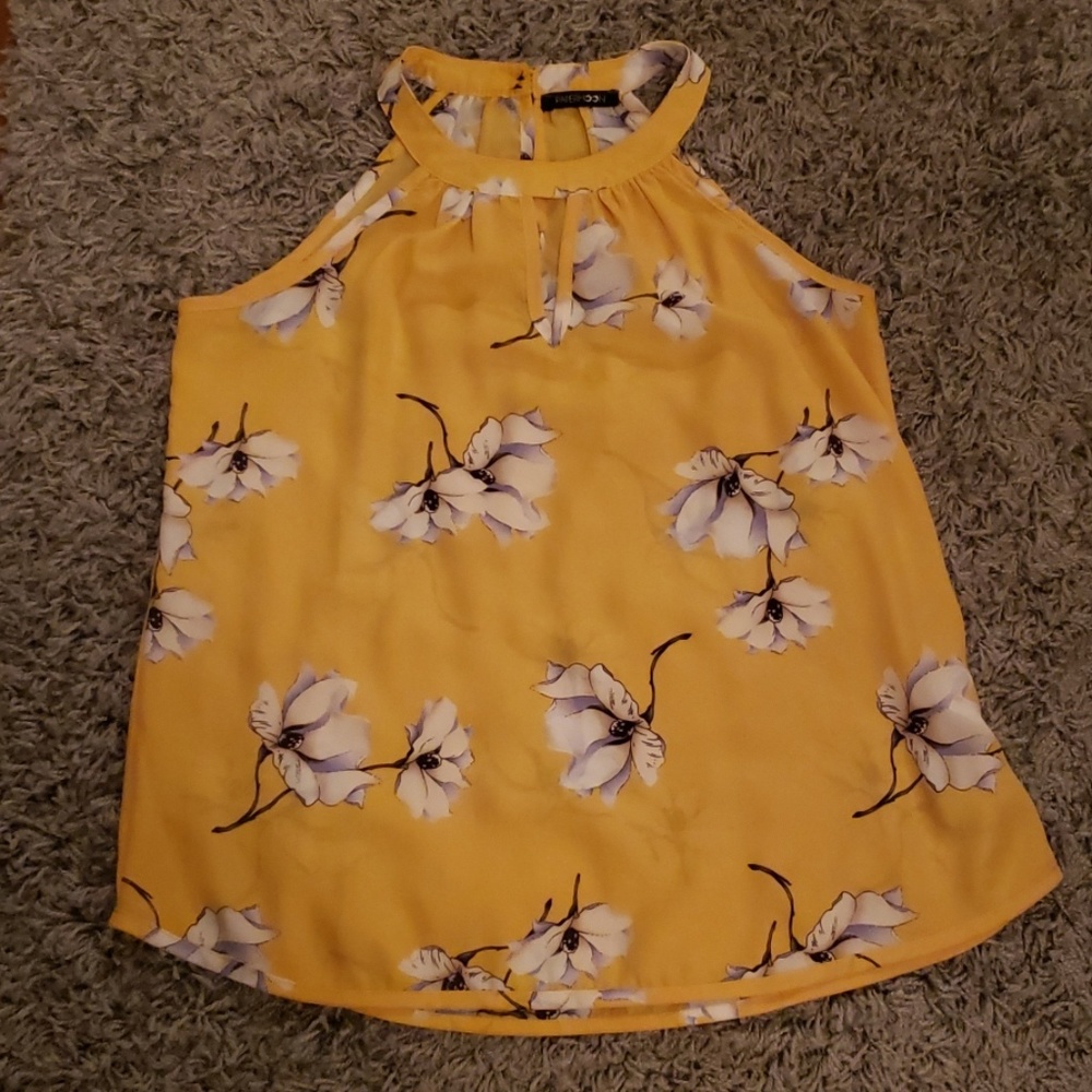 Papermoon Floral Keyhole Tank